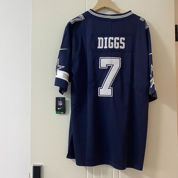 NIKE Dallas Cowboys EVO Digg Black No. 7 Jersey - Picture 6 of 7